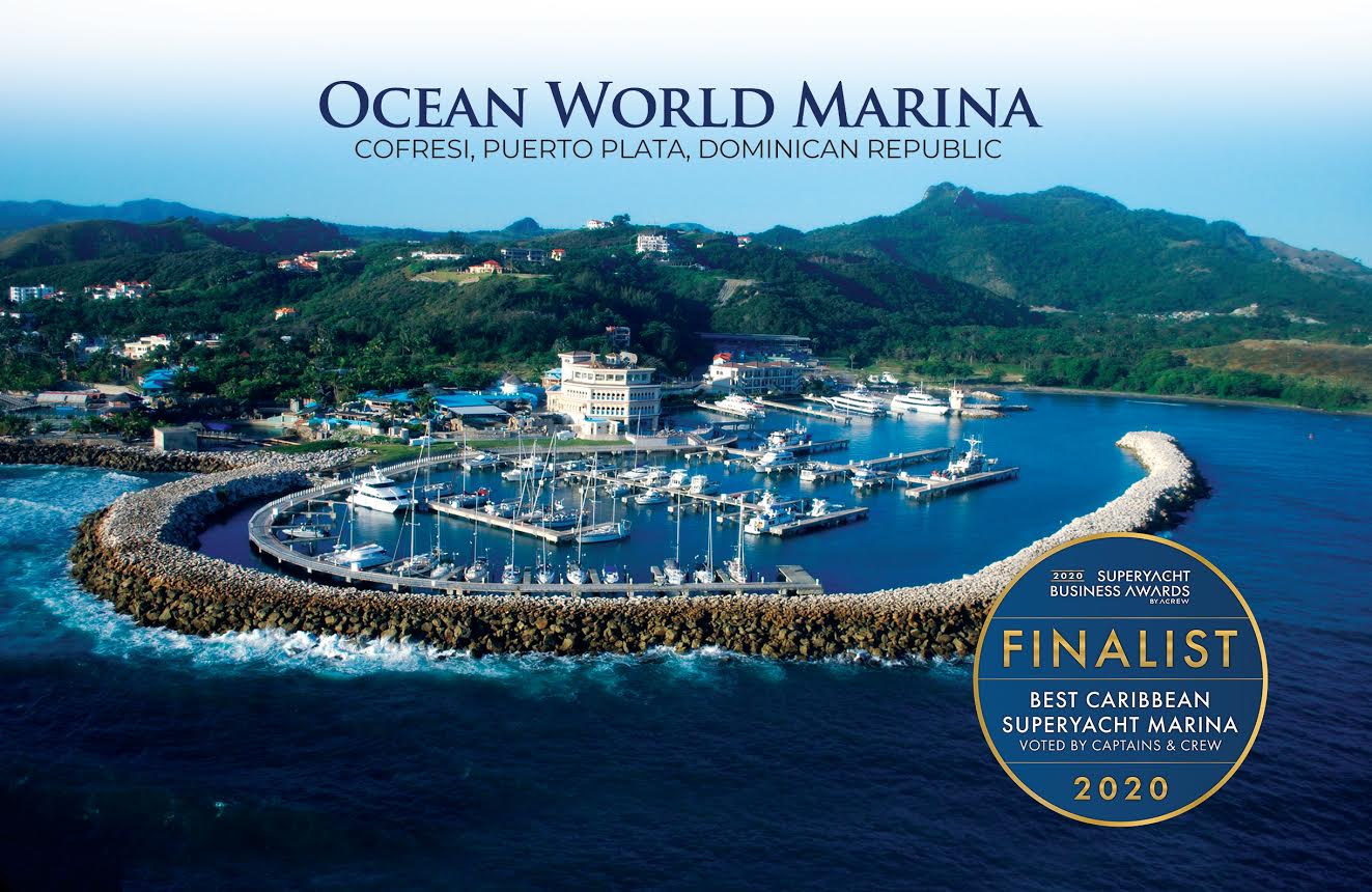 Ocean World marina seleccionada finalista como mejor del caribe por Acrew