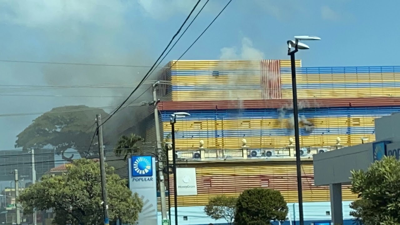 Incendio Hotel Crucero en  San Vicente de Paul