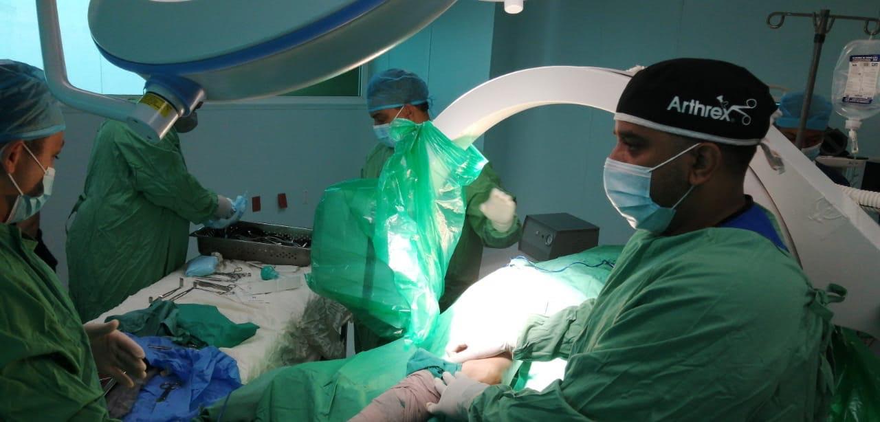 Médicos del Hospital Ney Arias Lora realizan jornada Quirúrgica