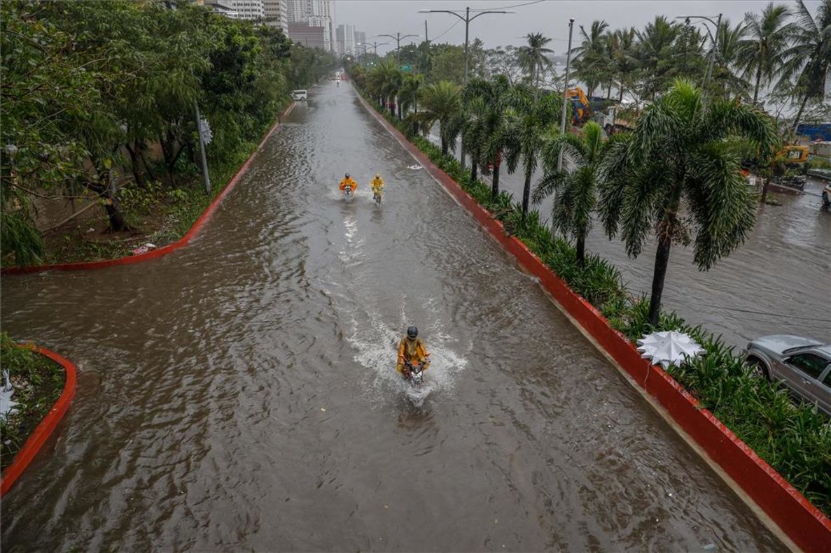 Inundaciones  en Filipinas por Tifón Vamco